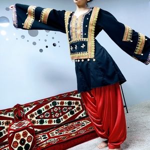 afghani dress